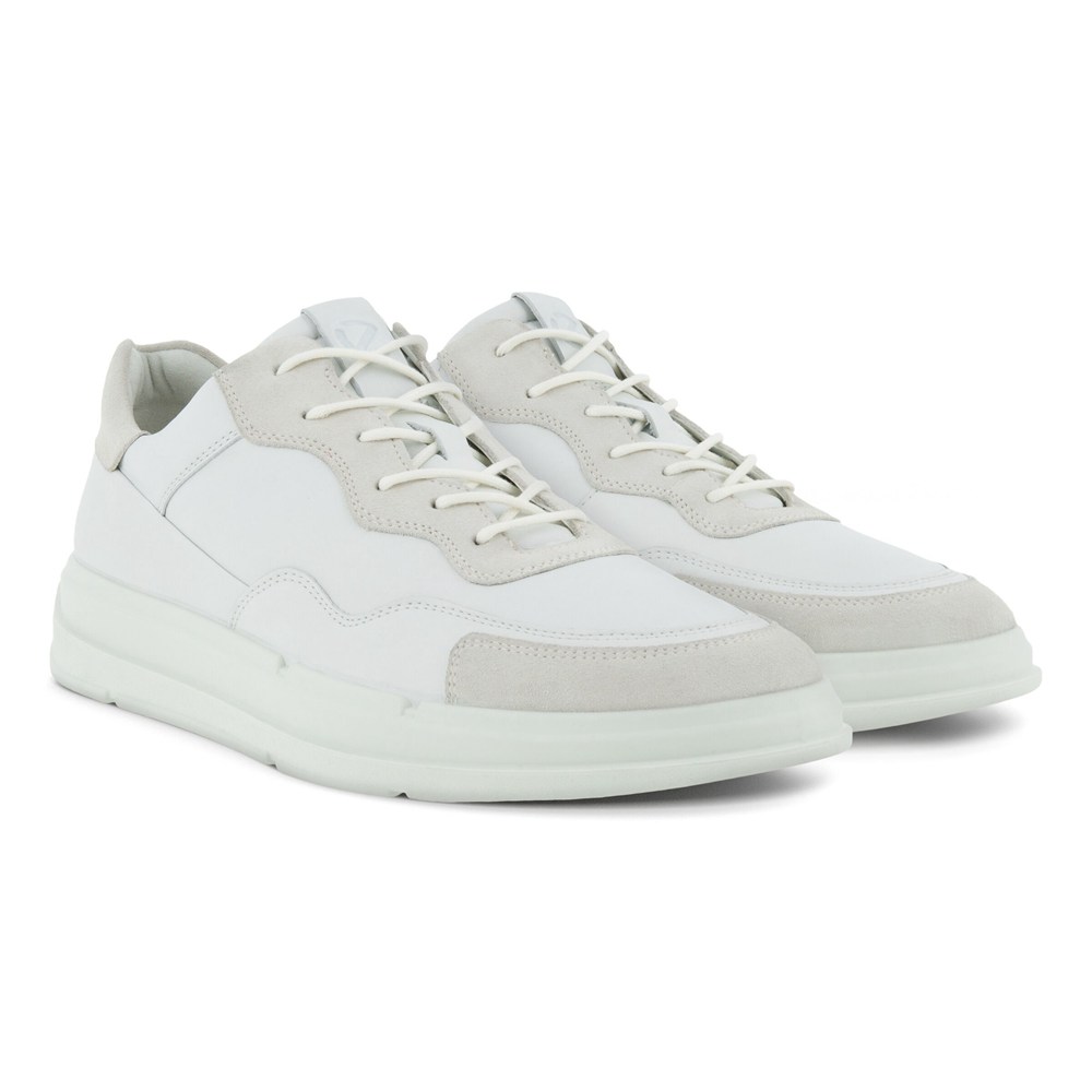 ECCO Mens Sneakers White - Soft X - YAS-124695